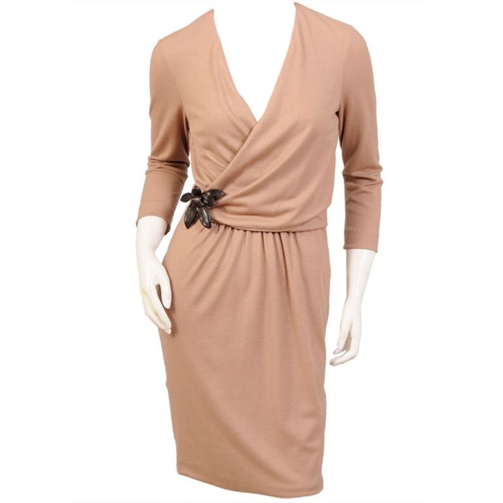 Tom Ford for Gucci wool wrap style dress